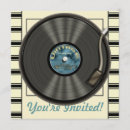 Recherche de partie de disque vinyle invitations Cru