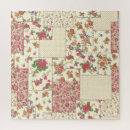 Recherche de patchwork puzzles Fleur