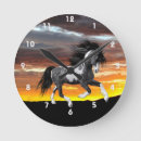 Recherche de peinture cheval horloges Mustang