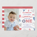 Recherche de bannière étoilée invitations Bleu blanc rouge