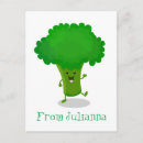 Zoek naar broccoli briefkaarten Schattig