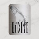 Recherche de boxe cartes visite Entraînement