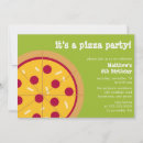 Recherche de partie de pizza invitations Enfants