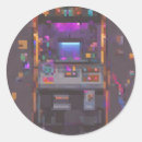 Recherche de manette autocollants Rétro