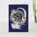 Recherche de wiccans vœux cartes Pentacle
