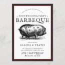 Recherche de noir et rouge mariage invitations Simple