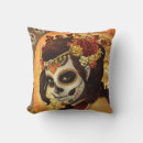 Recherche de dia los muertos coussins Crâne