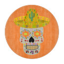 Recherche de crâne mexicain planches à découper Dia de los muertos