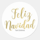 Recherche de feliz navidad autocollants Typographie
