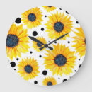 Recherche de de tournesol horloges Aquarelle