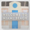 Recherche de miami beach dessous de verres Plage