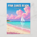Recherche de sable rose cartes postales Bahamas