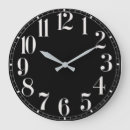Recherche de contraste horloges Noir et blanc