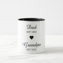 Recherche de papa de première fois tasses Personnalisée