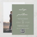 Recherche de économies blanches de mariage invitations Moderne