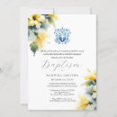 Recherche de bleu et jaune invitations Pour enfants