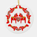 Recherche de cheval de dala ornements Suédois