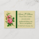 Recherche de cottage chic cartes visite Cru