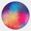 Recherche de polygone autocollants Coloré