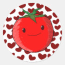 Recherche de tomates rouges autocollants Nourriture
