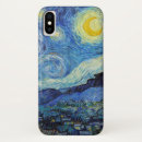 Recherche de paysage de van gogh iphone coques Nuit étoilée