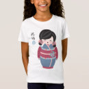 Zoek naar kokeshi pop tshirts Meisje