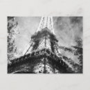 Recherche de tour eiffel noir et blanc cartes postales Vintage