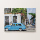 Zoek naar oude auto puzzels Cuba