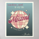 Recherche de miami posters Bleu