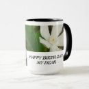 Recherche de jour de naissance tasses Fleurs