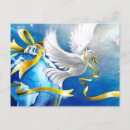 Recherche de colombes blanches cartes postales Bleu