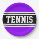Recherche de tennis assiettes en papier Blanc