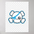 Recherche de crâne kawaii posters Halloween