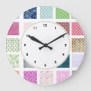 Recherche de motif girly horloges Coloré