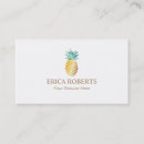 Recherche de ananas hawaïen cartes visite Tropical