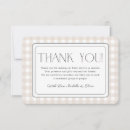 Recherche de beige et blanc vœux cartes Baby shower