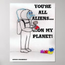Recherche de planète étrangère Alien