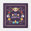Recherche de crâne de sucre magnets Dia de muertos