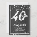 Recherche de quarantième surprise invitations Encourage à 40 ans