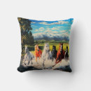 Recherche de peinture de cheval coussins Chevaux