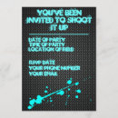 Recherche de paint ball invitations Pour tous