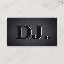 Zoek naar party visitekaartjes Disk jockey