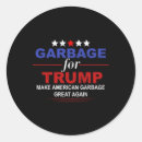 Zoek naar afval stickers President