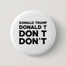 Recherche de donald trump drôle badges Élection