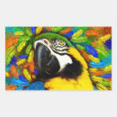 Recherche de macaw autocollants Bleu