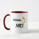 Recherche de future mariée tasses Noir