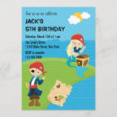 Recherche de princesse et pirate invitations Sirène