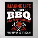 Recherche de porc de barbecue posters Parti