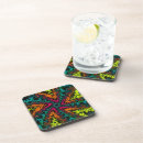Recherche de fluorescent dessous de verres Abstrait