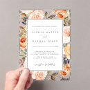 Recherche de feuille orange invitations Moderne